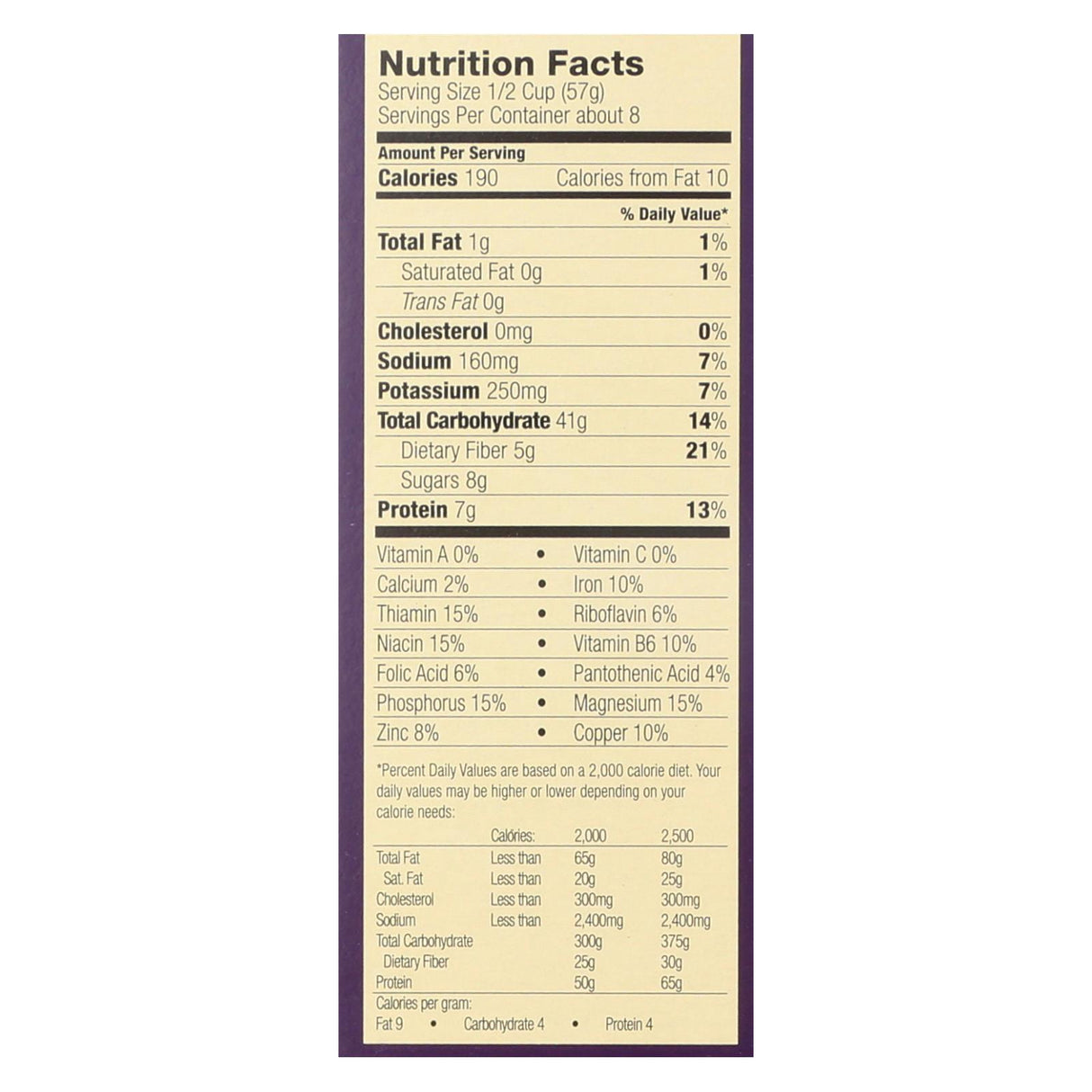 Foof For Life Baking Co. Ezekiel 4:9 Organic Sprouted Whole Grain Cinnamon Raisin Cereal (Pack of 6 - 16 Oz.) - Cozy Farm