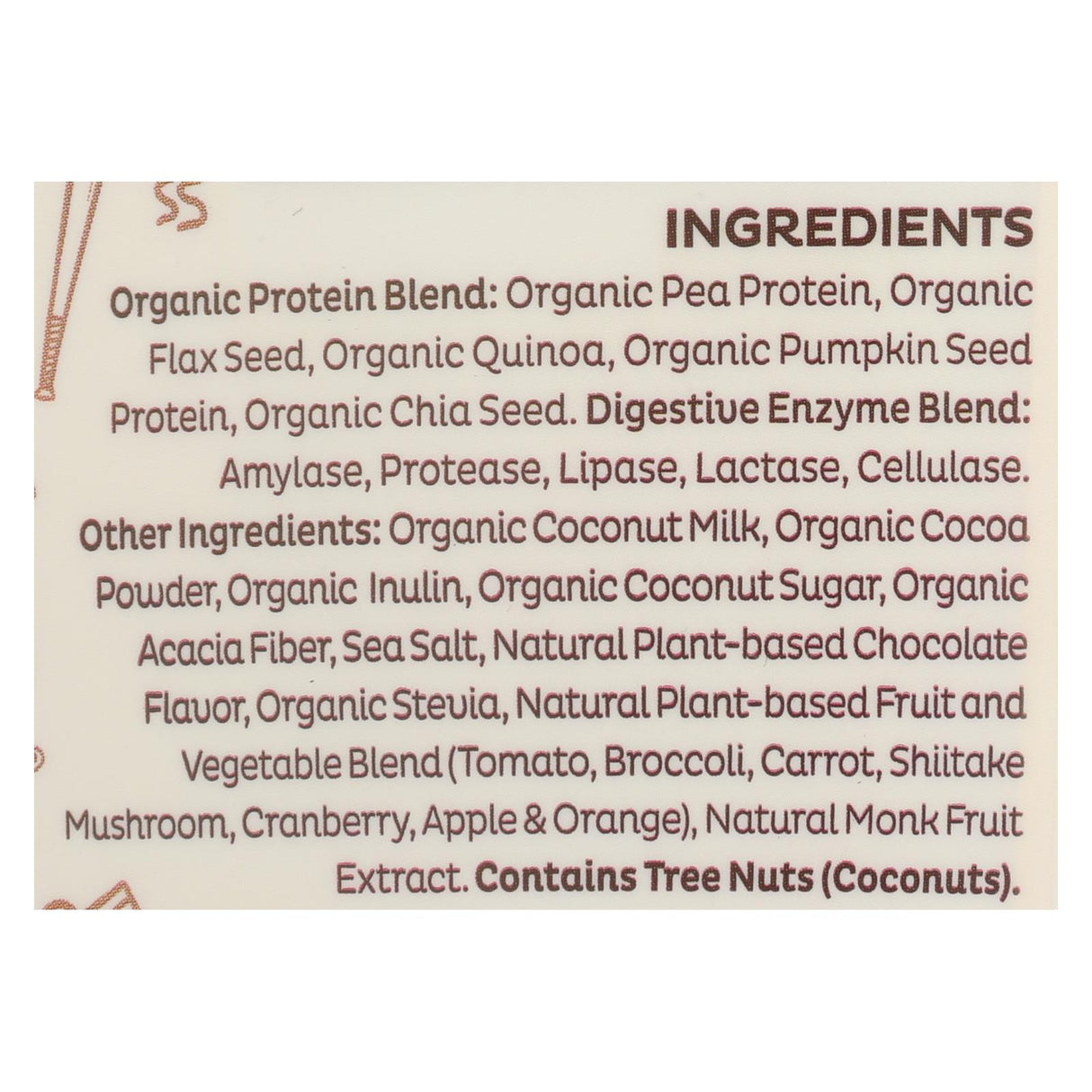 Kos Chocolate Protein Powder - 19.6 Oz. Rich Creamy Flavor - Cozy Farm