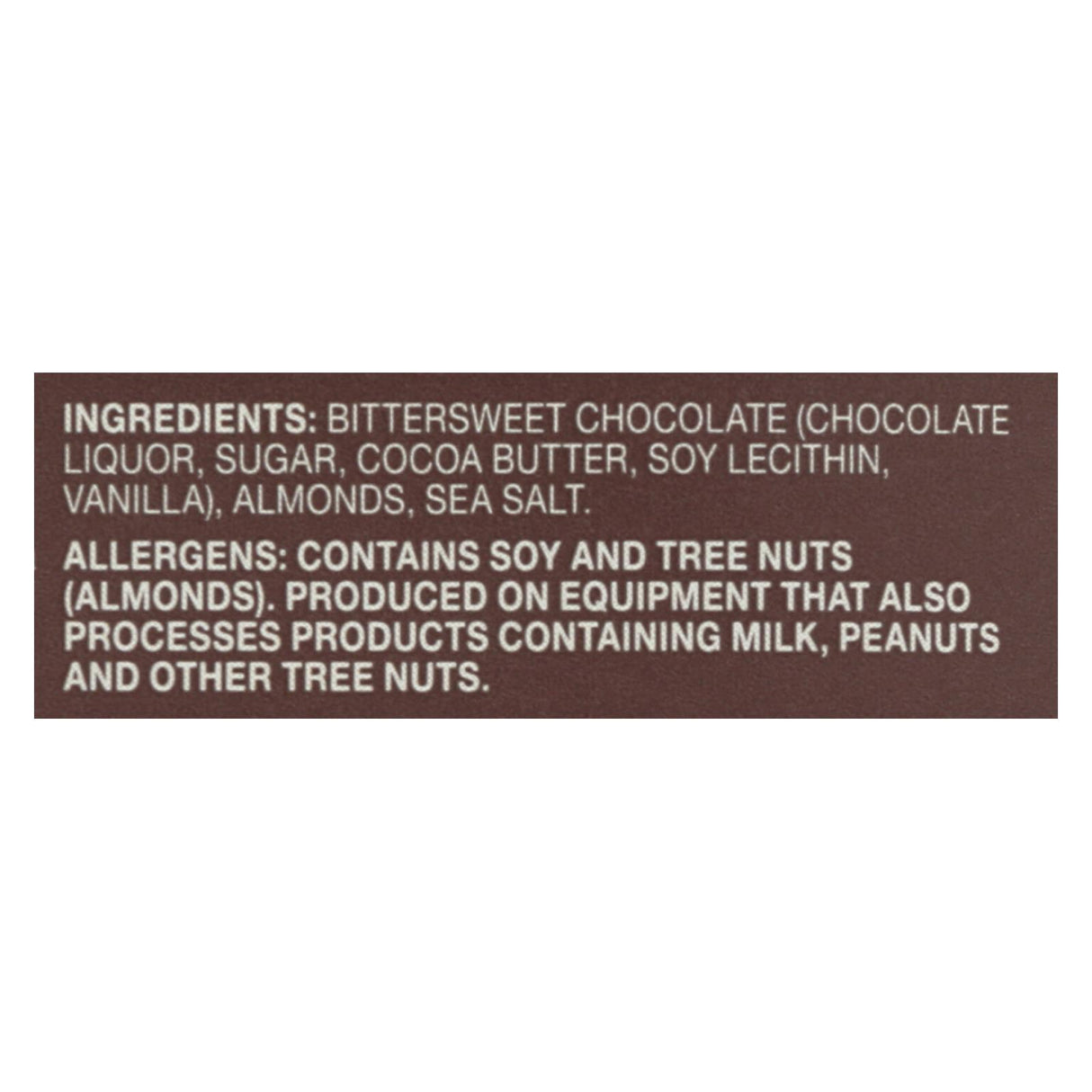 Endangered Species Natural Chocolate Bar (Pack of 12) - Dark Chocolate 72% Cocoa with Sea Salt and Almonds, 3oz Bars - Cozy Farm