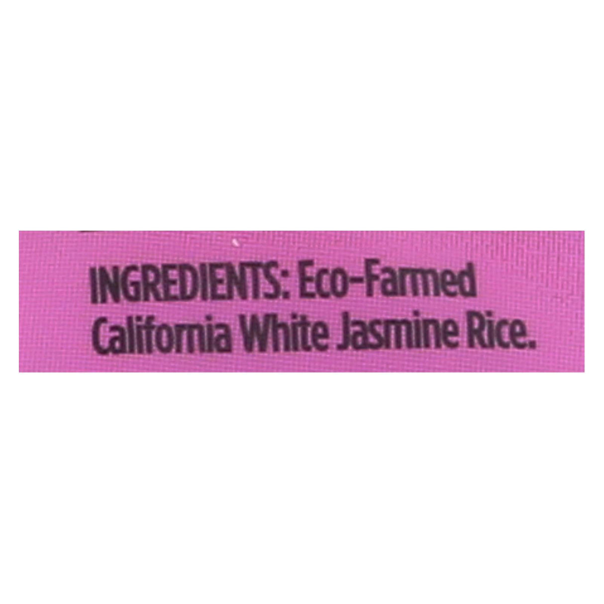 Lundberg Family Farms White Jasmine Rice, 2 Lb. (Pack of 6) - Cozy Farm