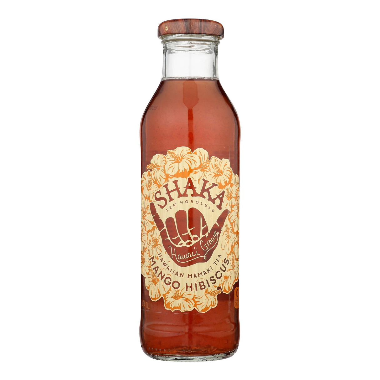 Shaka Tea Mango Hibiscus Drink (Pack of 12 - 14 Fl Oz). - Cozy Farm