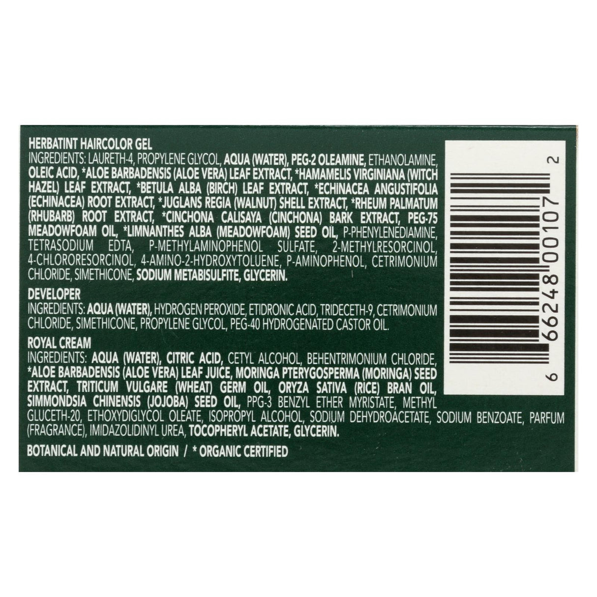 Herbatint Permanent Light Blonde Herbal Hair Color Gel, 135ml - Cozy Farm