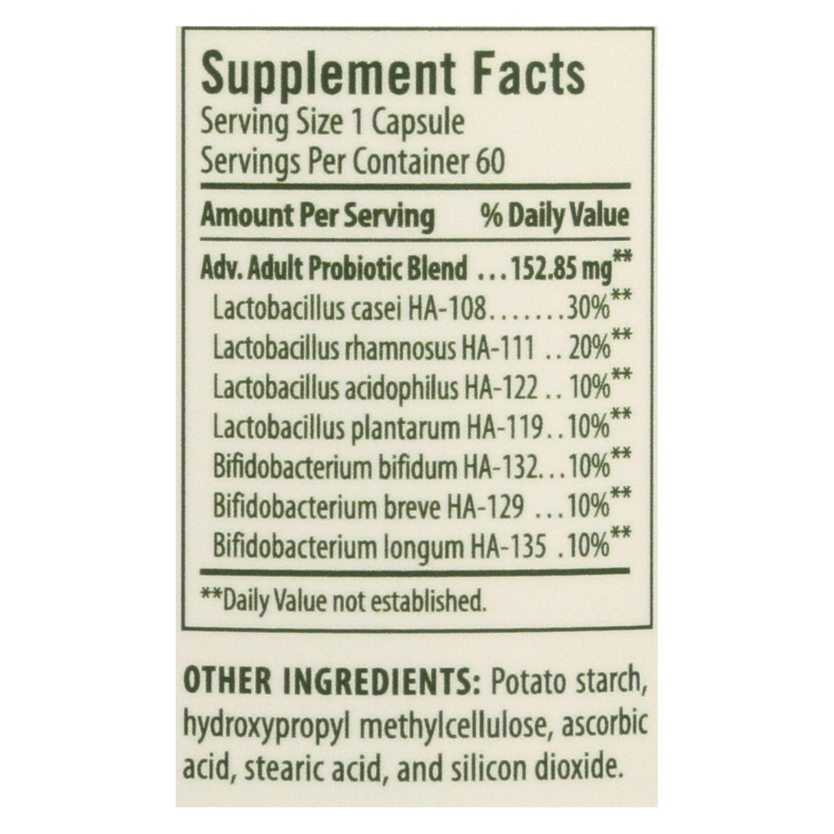 Flora Advanced Adult Probiotics for Digestive Health - 60 Caplets - Cozy Farm