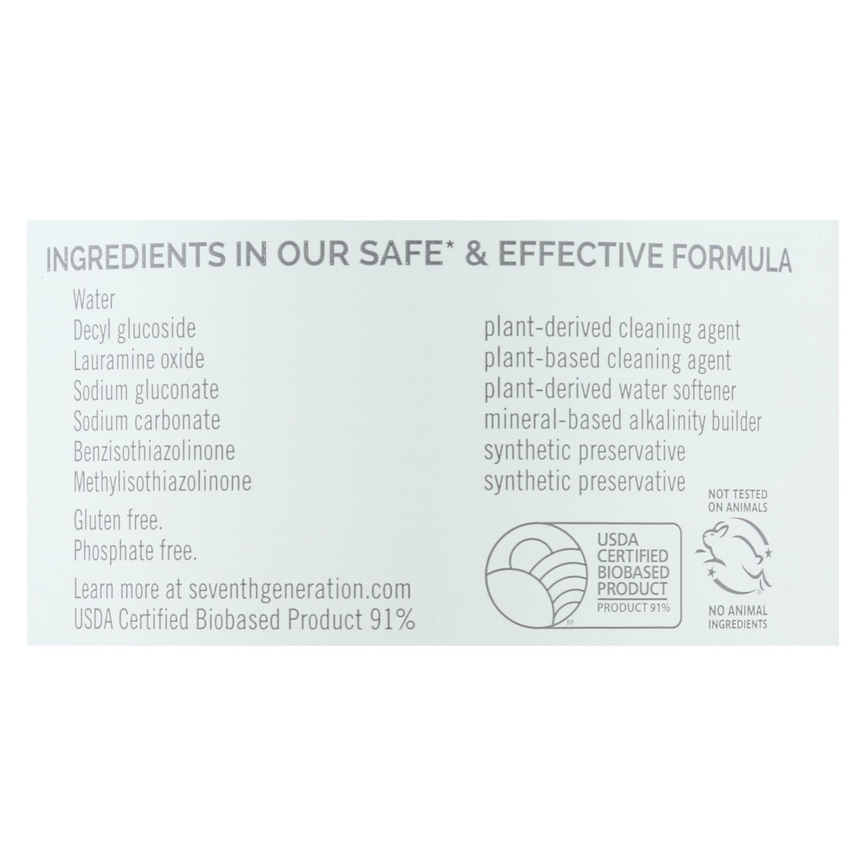 Seventh Generation All-Purpose Cleaner Free and Clear (8-Pack, 23 Fl Oz. Each) - Cozy Farm