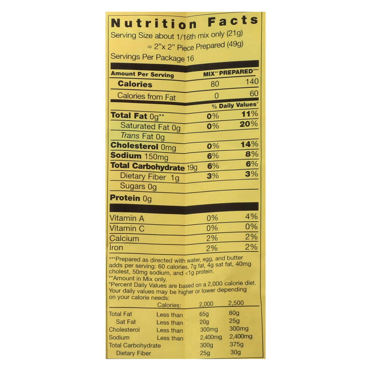 Pamela's Products Cornbread & Muffin Mix (Pack of 6 - 12 Oz.) - Cozy Farm