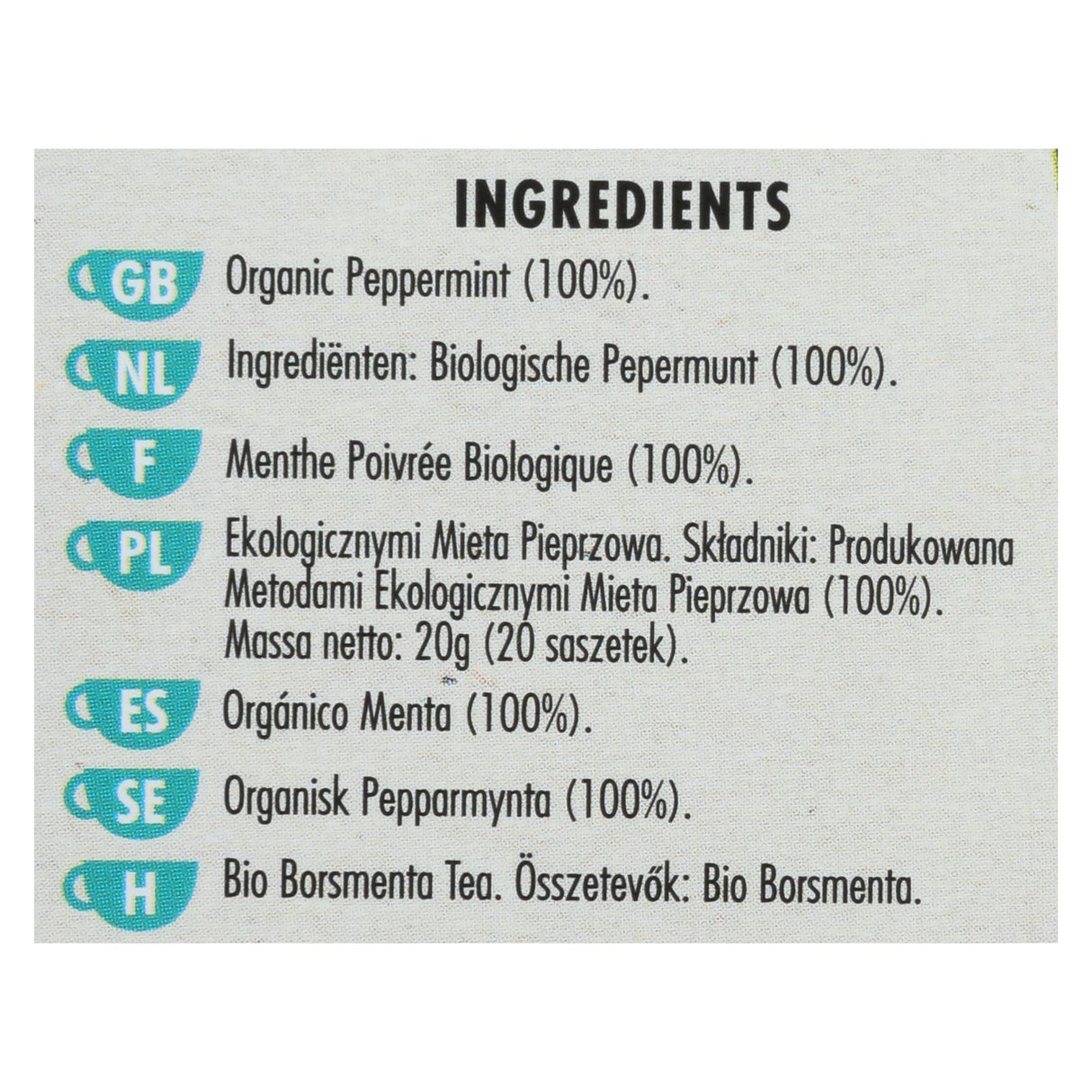 Heath & Heather Peppermint Herbal Tea (Pack of 6 - 20 Ct.) - Cozy Farm