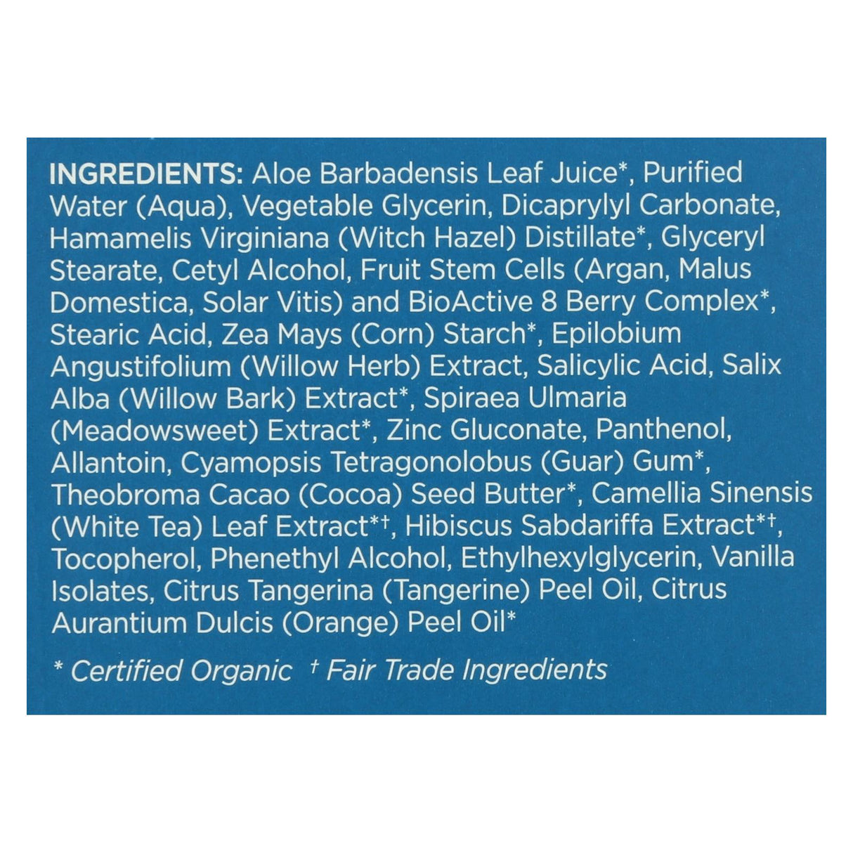 Andalou Naturals Clarifying Clear Overnight Recovery Cream (1.7 Fl Oz) - Cozy Farm