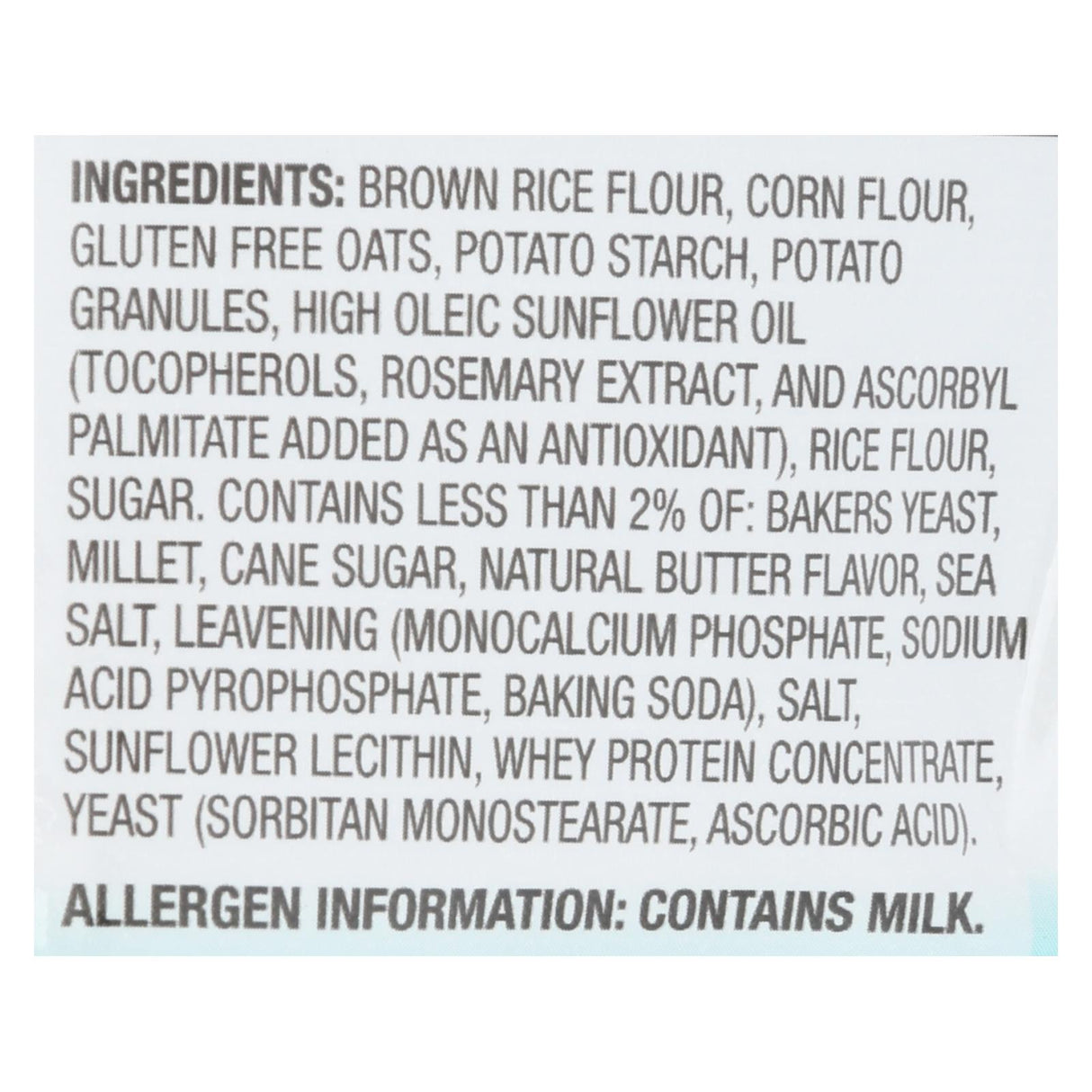 Milton's Gluten-Free Crispy Sea Salt Baked Crackers - 4.5 Oz. (Pack of 12) - Cozy Farm