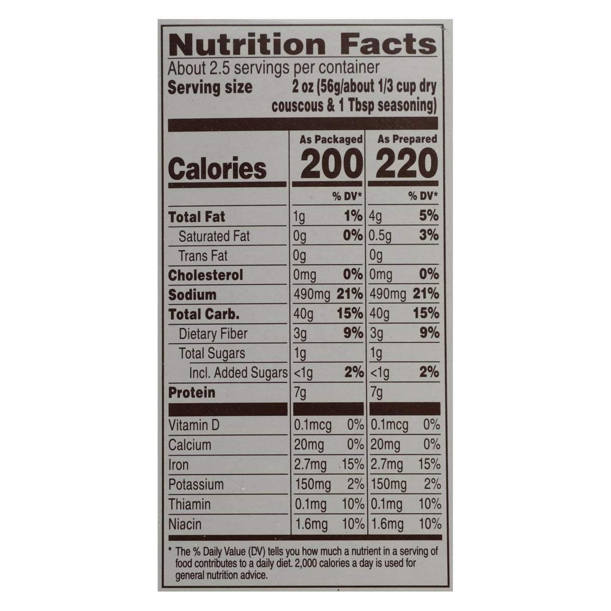 Near East Mediterranean Curry Flavored Couscous Mix (Pack of 12) - 5.7 Oz. - Cozy Farm