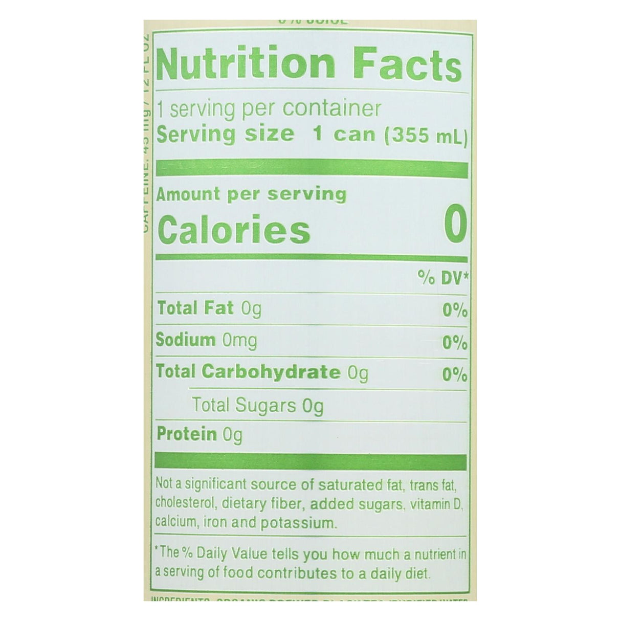 Zevia Zero Calorie Black Lemon Tea, Pack of 12 (12 Fl Oz per Can) - Cozy Farm