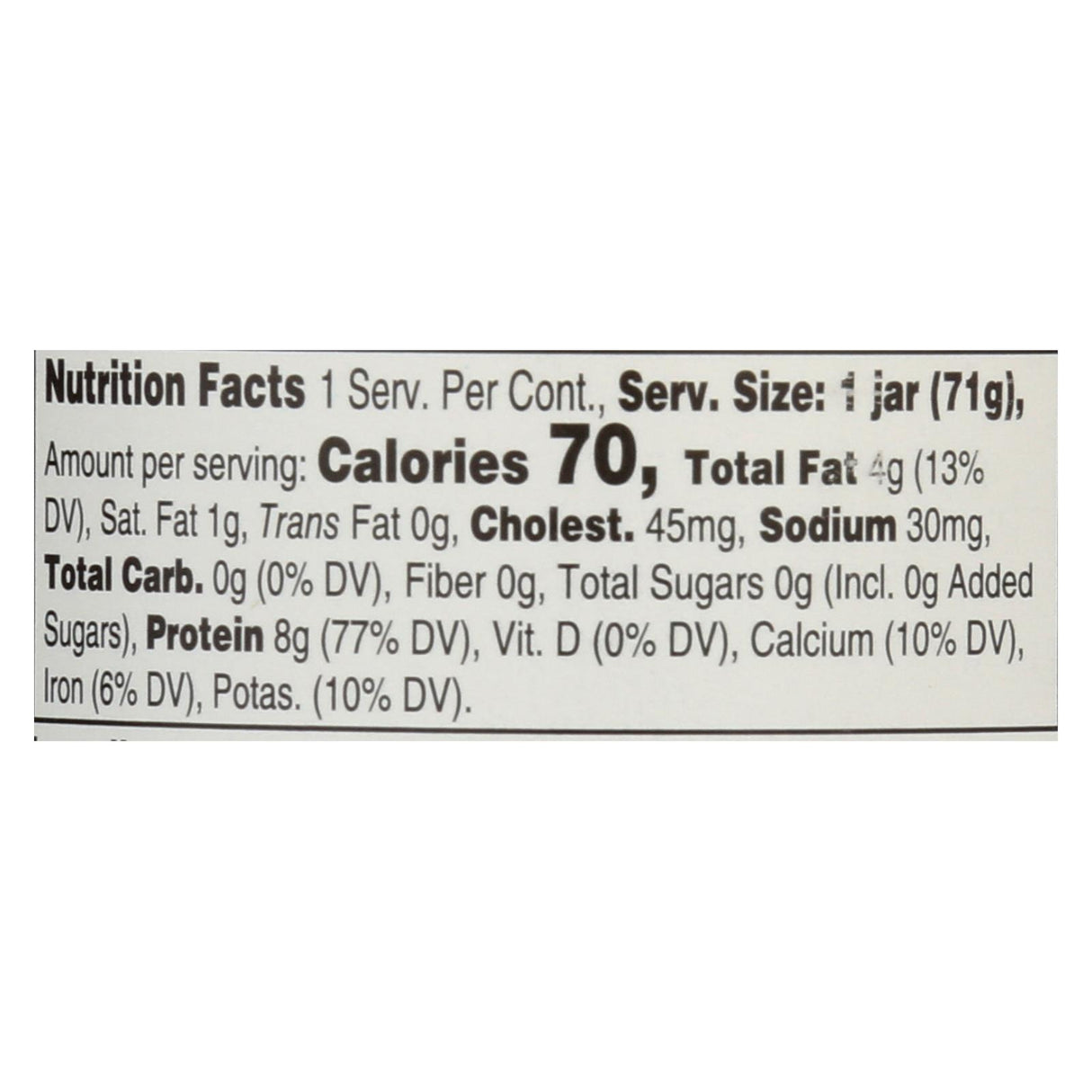 Earth's Best Stage 1 Organic Chicken & Chicken Broth Baby Food (Pack of 10 - 2.5 Oz.) - Cozy Farm