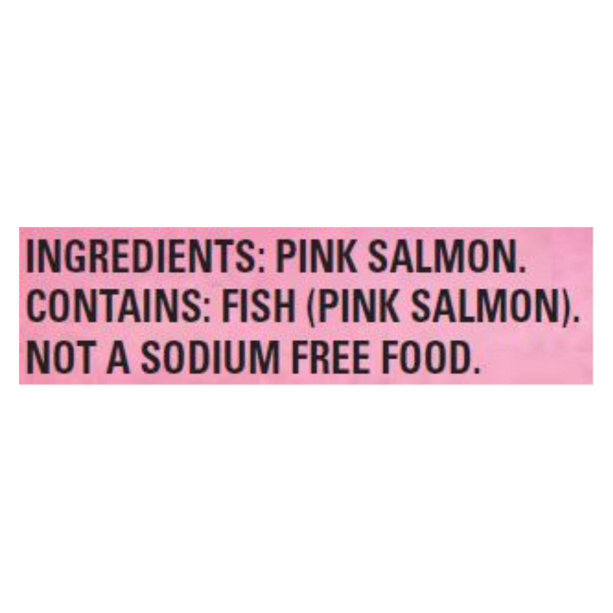 Unsalted Sea Wild Pink Salmon - 7.5 Ounce - Pack of 12 - Cozy Farm