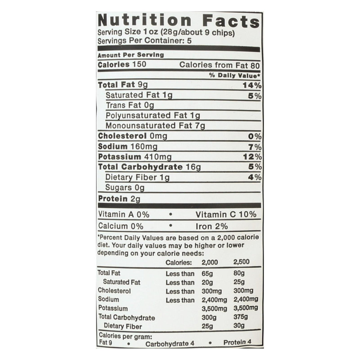 Kettle Brand Salt & Pepper Chips (Case of 15 - 5oz) - Cozy Farm