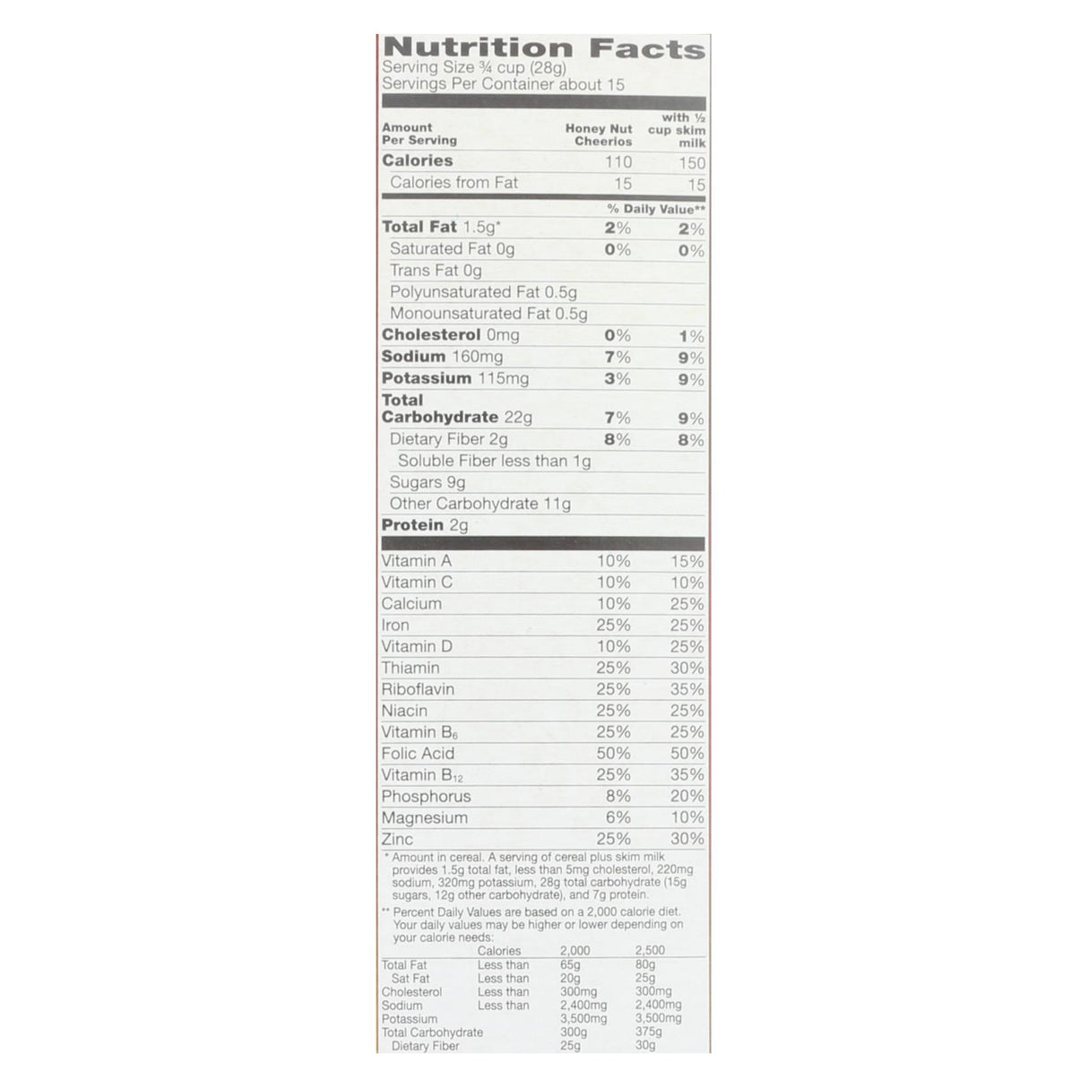 General Mills Cheerios Honey Nut Cereal, Family Size (Pack of 10 - 15.4 Oz. Boxes) - Cozy Farm