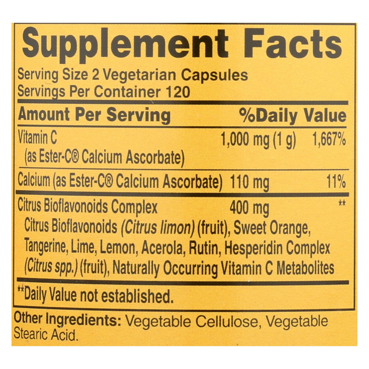 American Health Ester-C 500 mg Vegetarian Capsules - Enhanced Immune Support with Citrus Bioflavonoids (Pack of 240) - Cozy Farm
