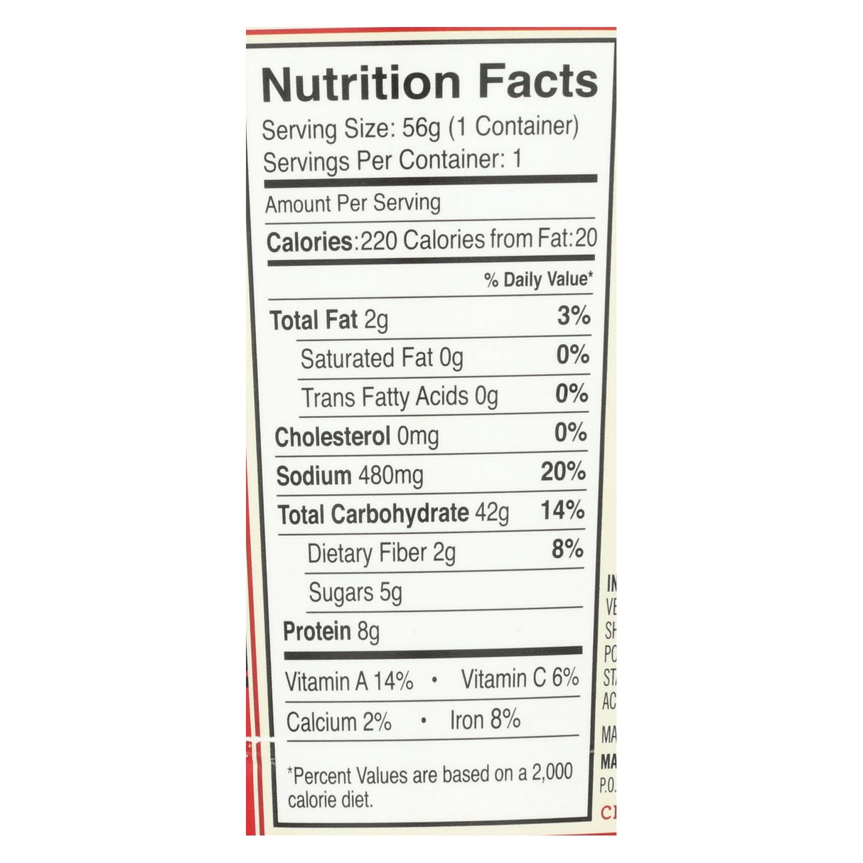 Dr. McDougall's Spicy Kung-Pao Asian Noodle Soup (Pack of 6 - 2 Oz.) - Cozy Farm