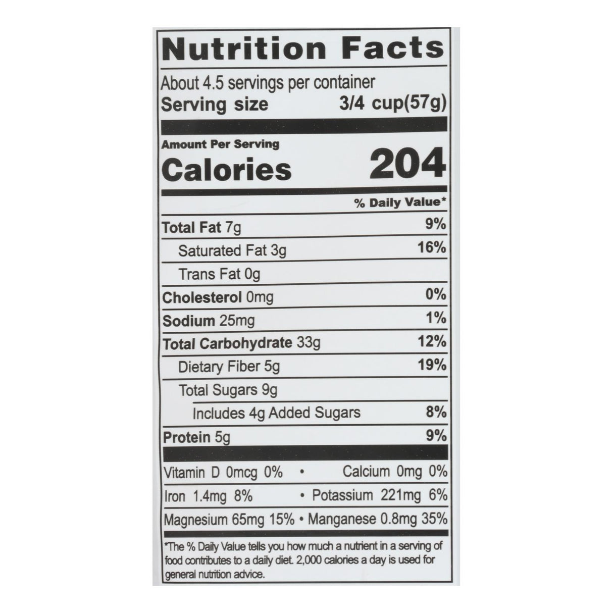 Activated Superfood Cereal Blueberry Blast by Living Intentions (Pack of 6 - 9 Oz.) - Cozy Farm