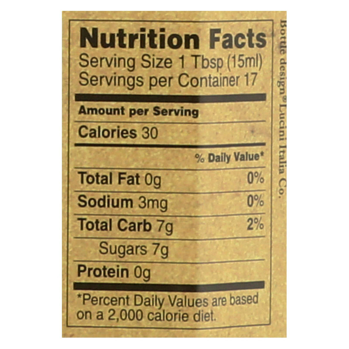 Lucini Italia Savory Fig Premium Aged Balsamic Vinegar (Pack of 6 - 8.5 Fl Oz.) - Cozy Farm