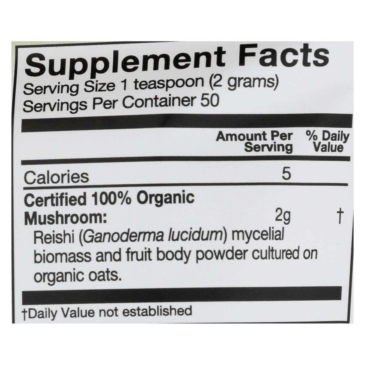 Om Mushroom Superfood Reishi Organic Mushroom Powder, 3.5 Ounce - Cozy Farm