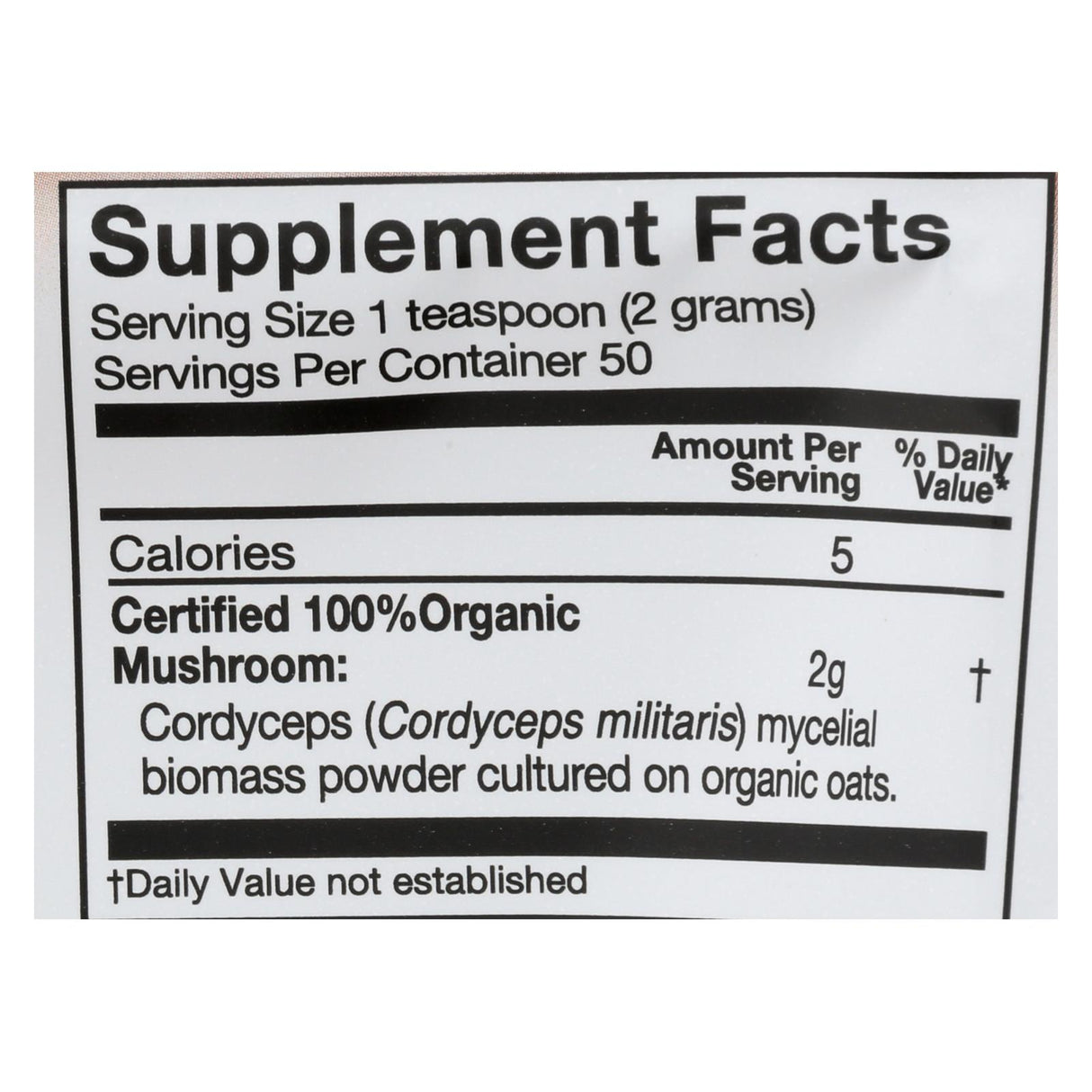 Om Mushroom Superfood Organic Cordyceps Mushroom Powder, 3.5 Oz - Cozy Farm