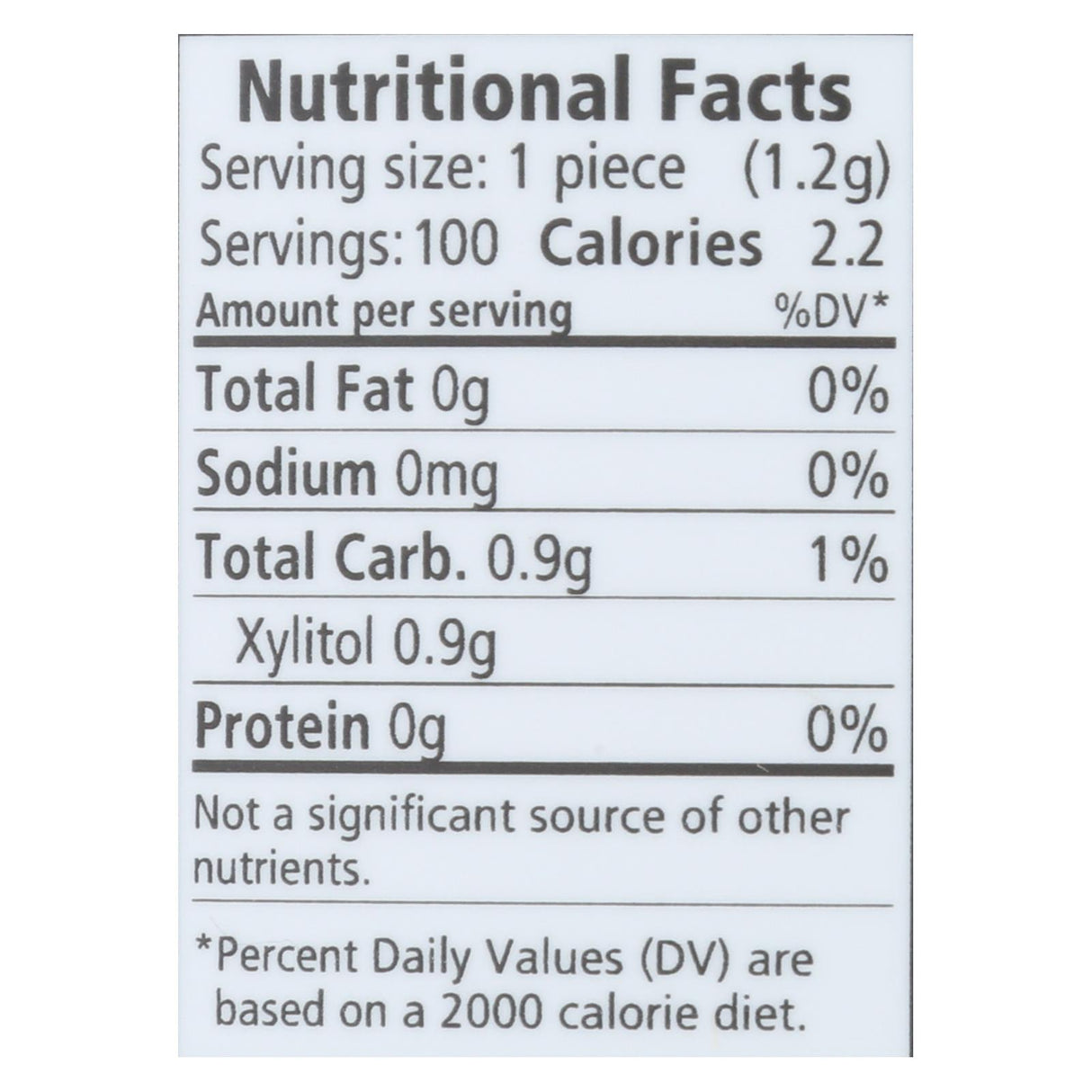 Spry Xylitol Cinnamon Flavor Chewing Gum (100 ct) - Cozy Farm