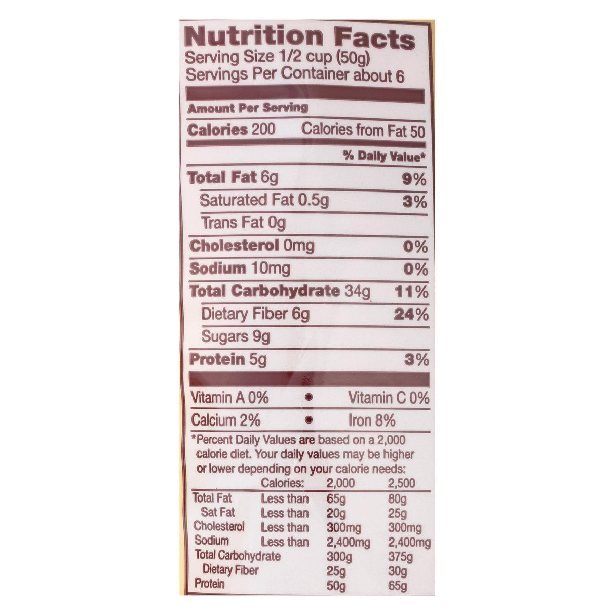 Back To Nature Vanilla Almond Agave Granola - 11 Oz (Pack of 6) - Cozy Farm