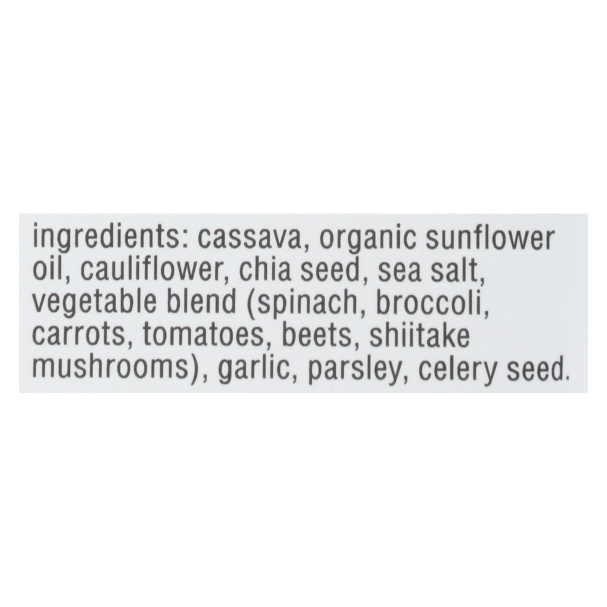 From The Ground Up Tort Chips Cauliflower Sea Salt 4.5 Oz (Pack of 12) - Cozy Farm