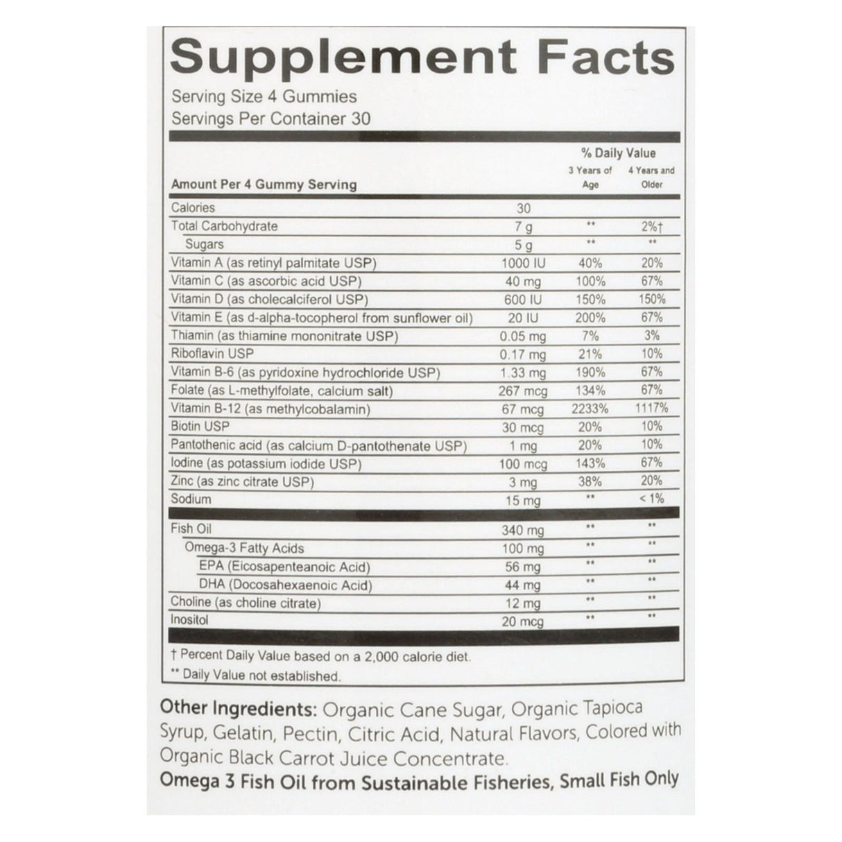 Smartypants Kids Complete Cherry Gummy Vitamin (120 Count) - Cozy Farm