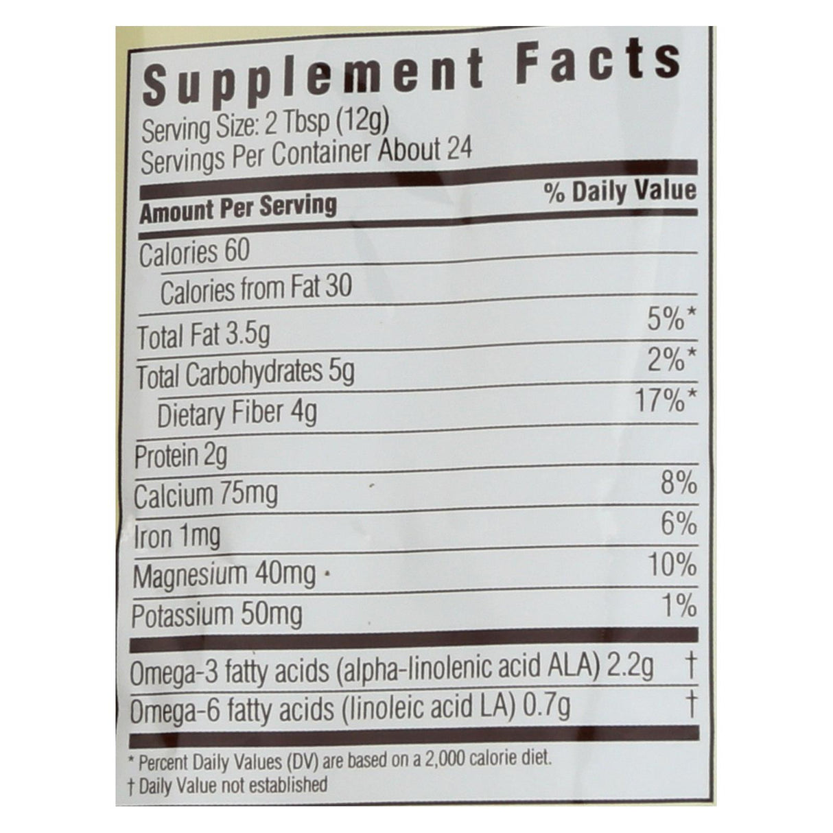 Spectrum Essentials Organic Ground Chia Seeds (10 Oz.) - Cozy Farm