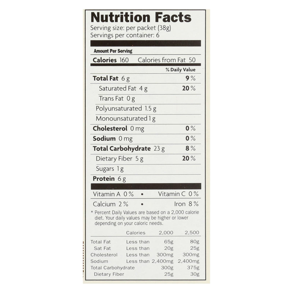 Nature's Path Organic Qi'a Superfood Hot Oatmeal: Creamy Coconut, 8 Oz. (Pack of 6) - Cozy Farm