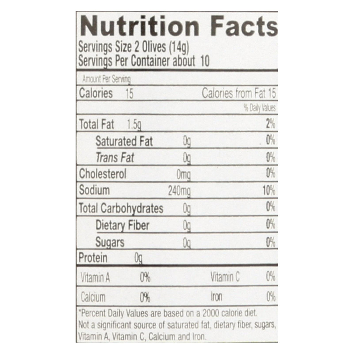 Santa Barbara Olives - Martini Style 5 Oz. (Pack of 6) - Cozy Farm