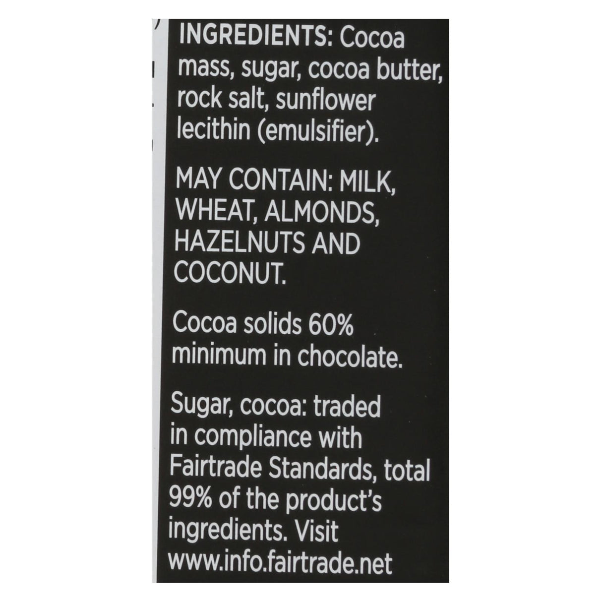 Divine Bar Dark Chocolate Pink Himalayan Salt (Pack of 12 - 3 Oz.) - Cozy Farm