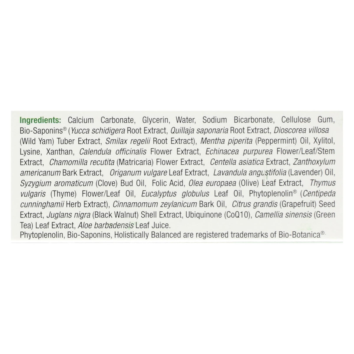 Nature's Answer - Cool Mint Toothpaste (4 Oz.) - Cozy Farm