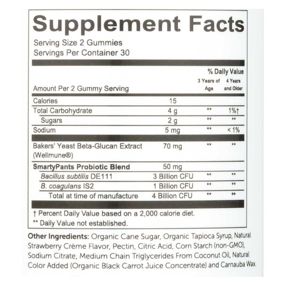 Smartypants Kids Probiotic Straws with Vitamin C (Pack of 60) - Cozy Farm