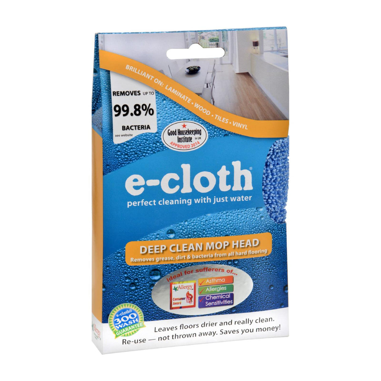E-Cloth Deep Clean Mop Head 3-Pack - Cozy Farm