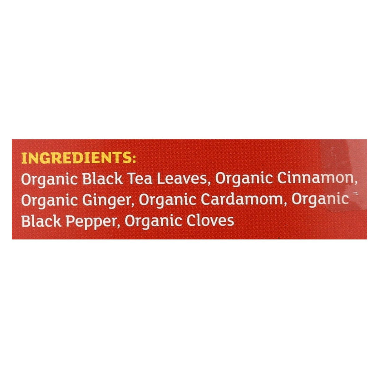 Equal Exchange Organic Chai Tea, 20 Tea Bags (Pack of 6) - Cozy Farm