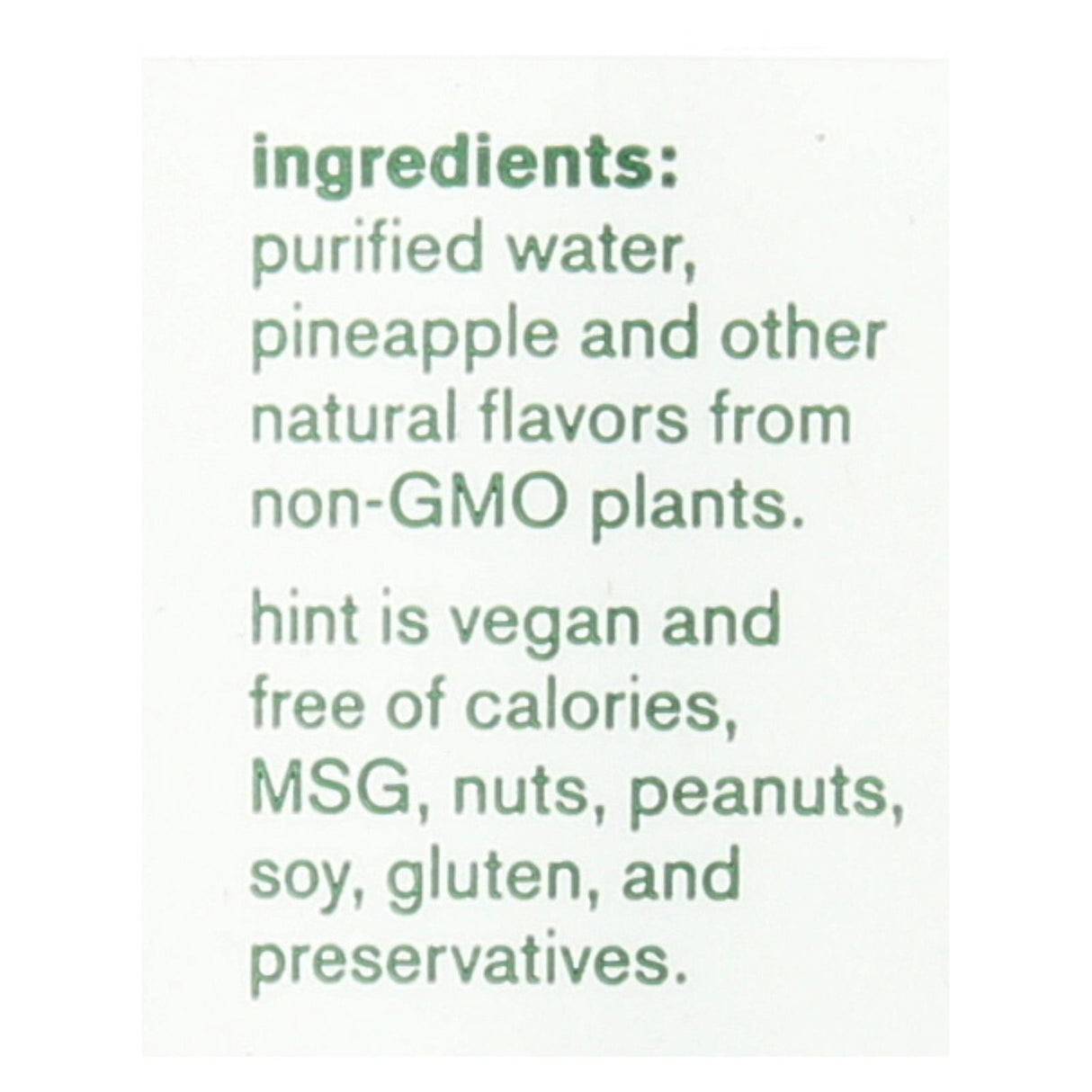 Hint Pineapple Unsweetened Water, 16 Fl Oz (Pack of 12) - Cozy Farm