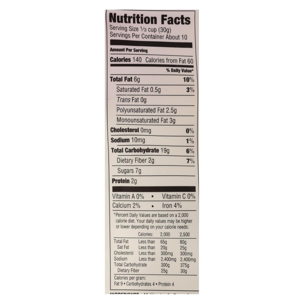 Bakery On Main Temperature Controlled Nutty Cranberry Granola Pack of 6, 12 Oz. - Cozy Farm