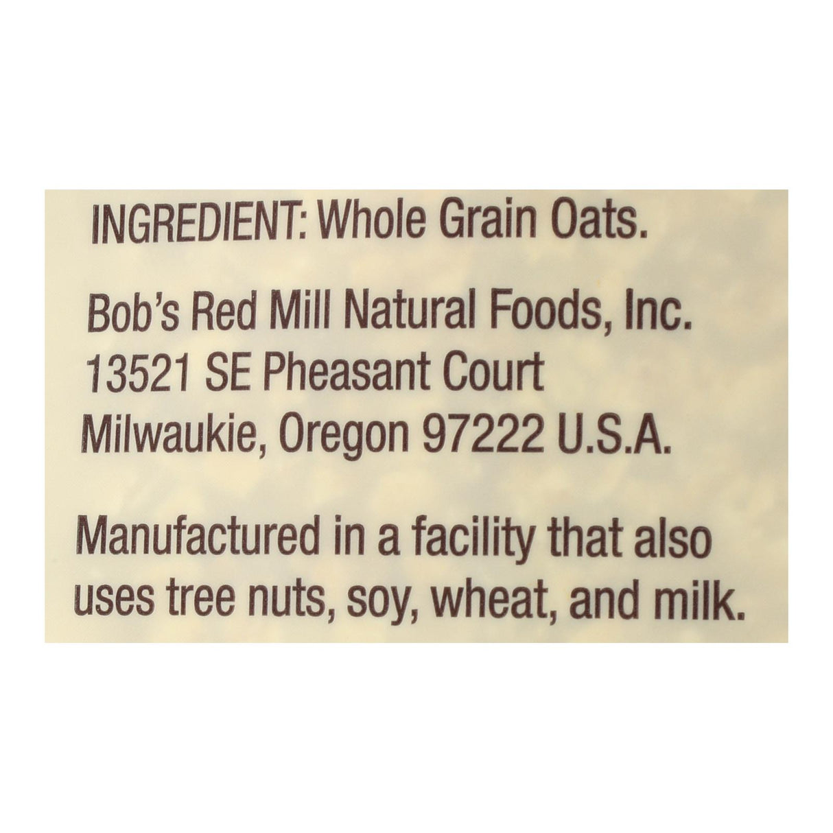 Bob's Red Mill Quick Cooking Rolled Oats (Pack of 4 - 32 Oz.) - Cozy Farm