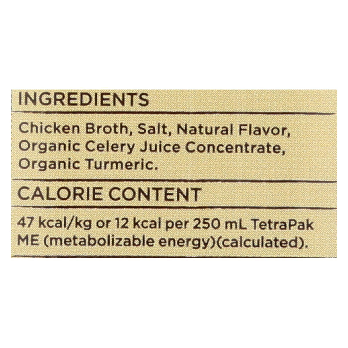 Castor & Pollux Green Free-Range Chicken Bone Broth (24-Pack) - Cozy Farm