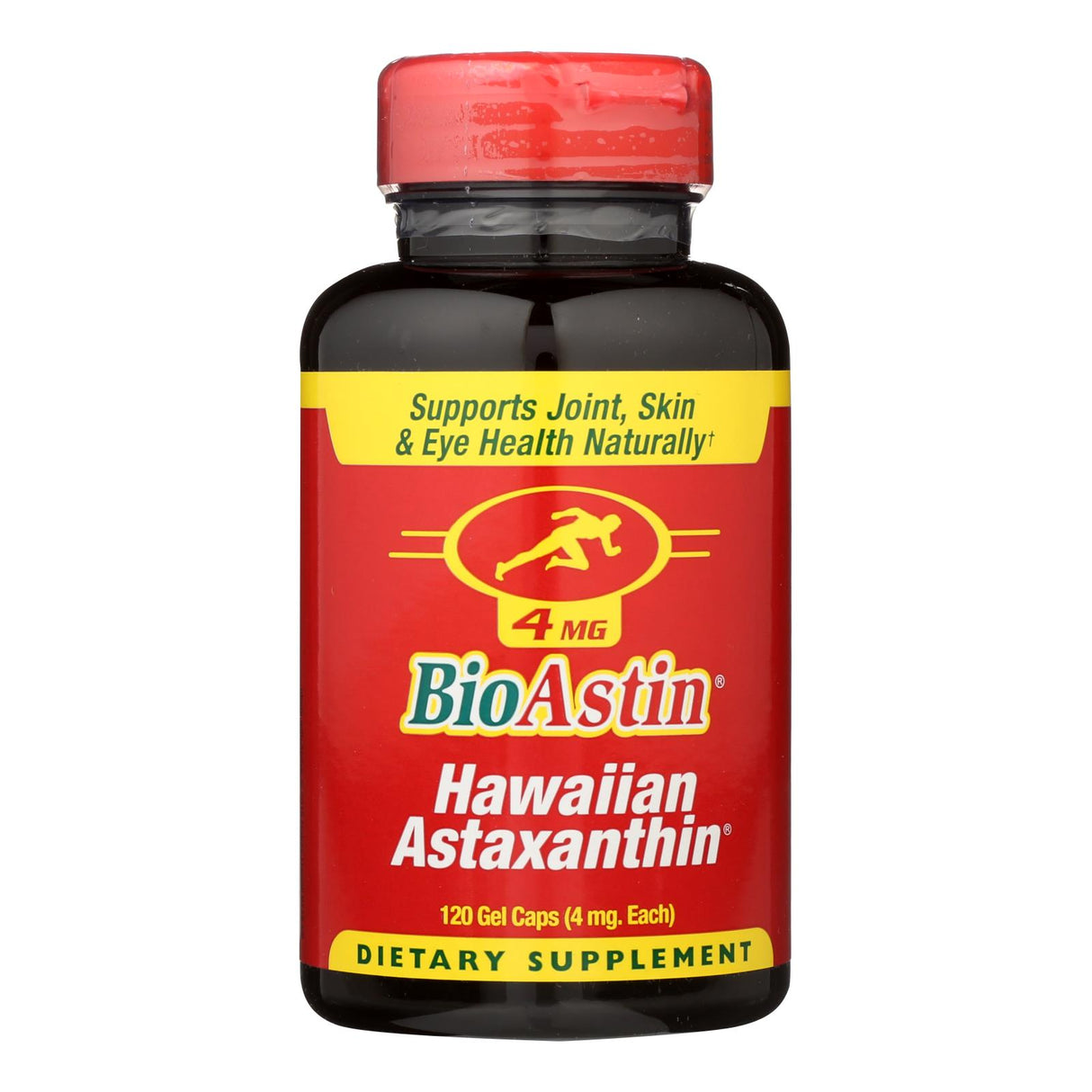 Bioastin Astaxanthin 4mg (120 Capsules) - Microalgae Supplement - Cozy Farm