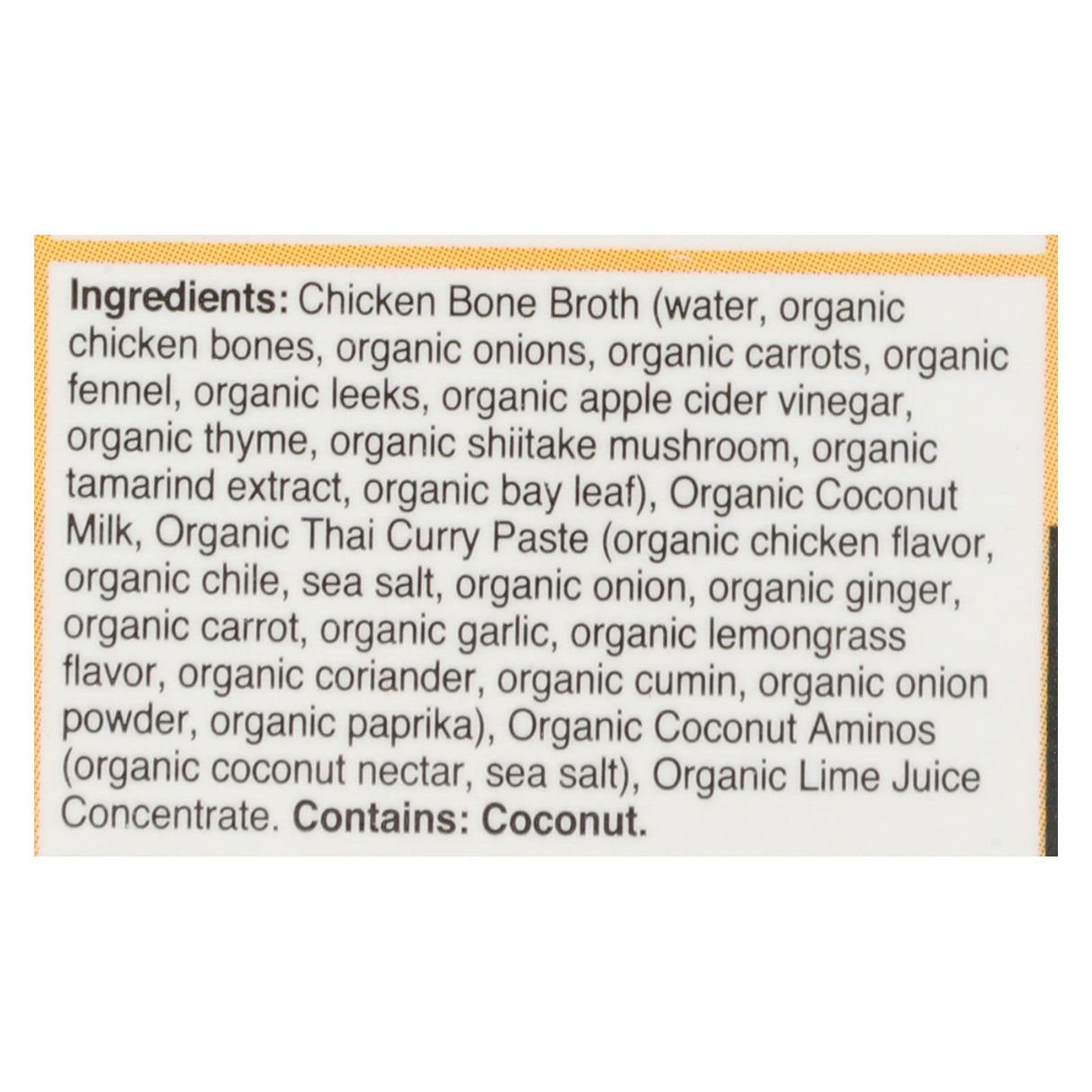 Kettle and Fire Coconut Lime Bone Broth, 6-Pack, 16.9 Oz - Cozy Farm