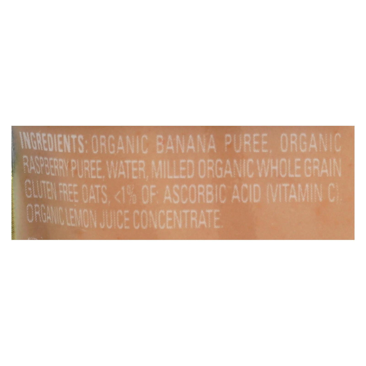 Happy Baby Clearly Crafted Bananas, Raspberries and Oats - 16 Packets (4 Oz. Each) - Cozy Farm