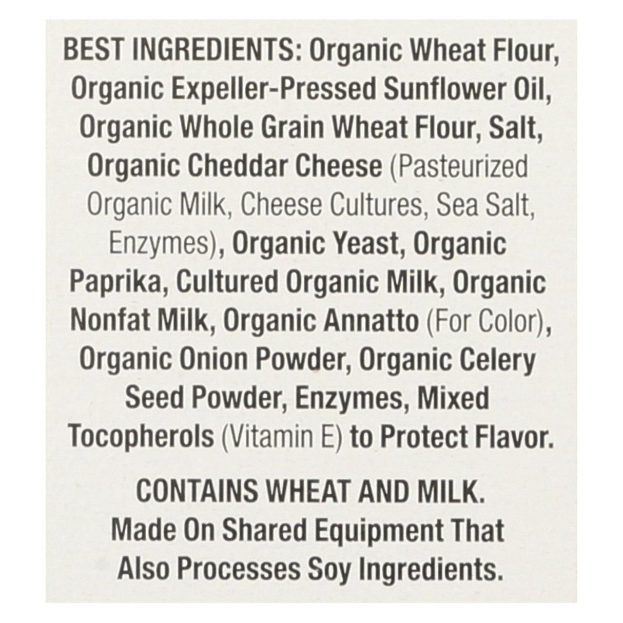 Annie's Homegrown Cheddar Crackers, 6 Pack, 11.25 Oz - Cozy Farm