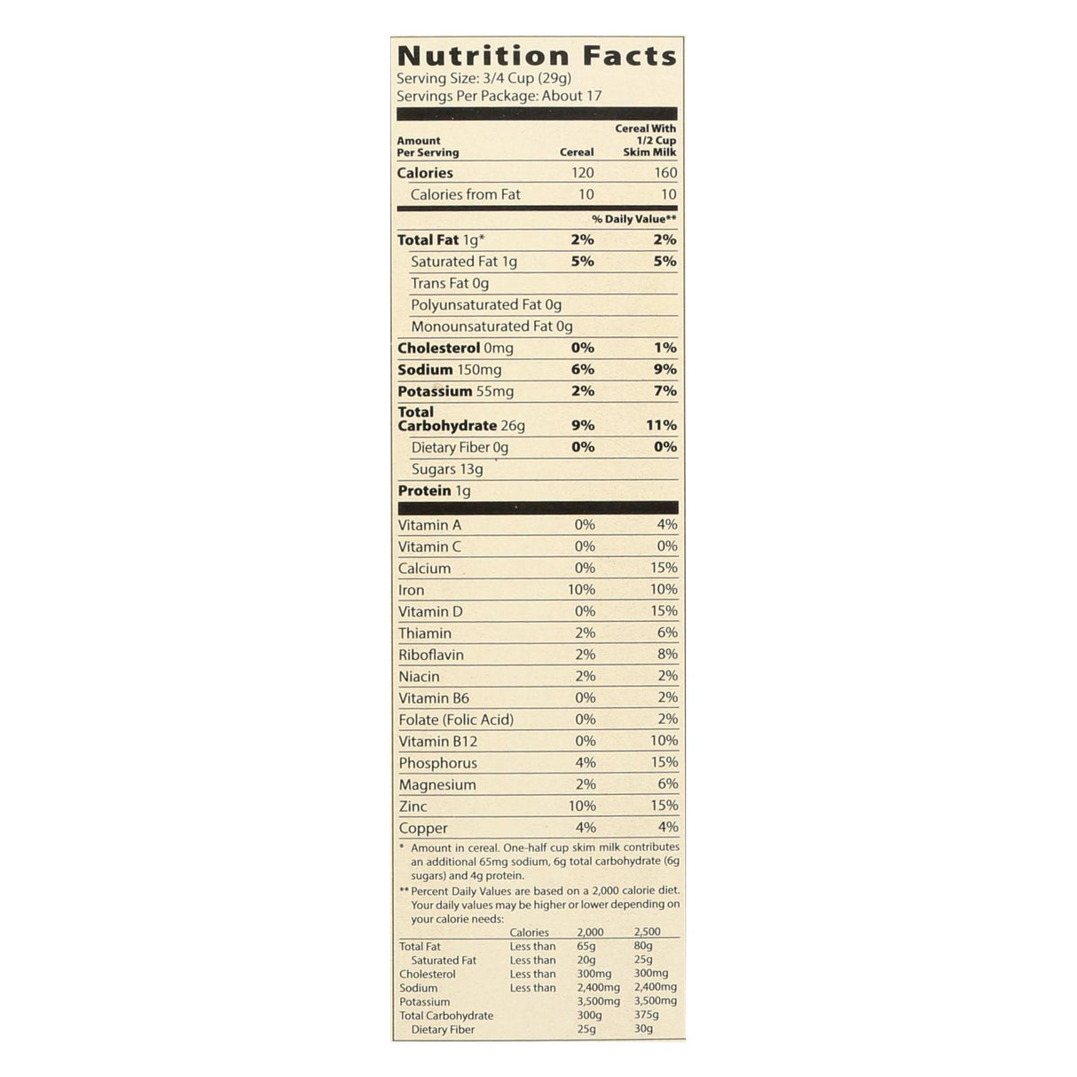 Moms Best Naturals Crispy Cocoa Rice Cereal - 17.5 Oz (Pack of 14) - Cozy Farm