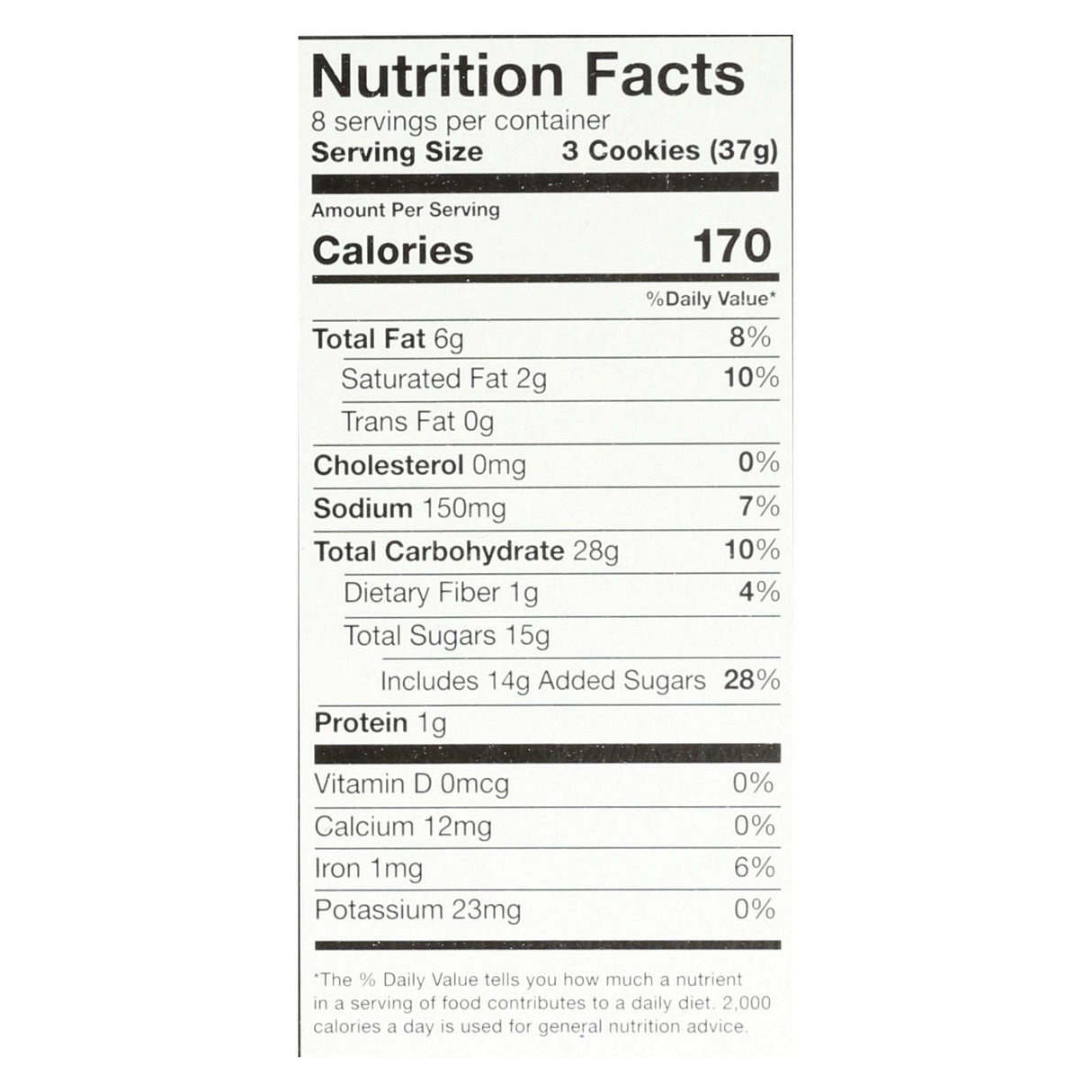 Goodie Girl Chocolate Creme Sandwich Cookies (Pack of 6 - 10.6 Oz.) - Cozy Farm