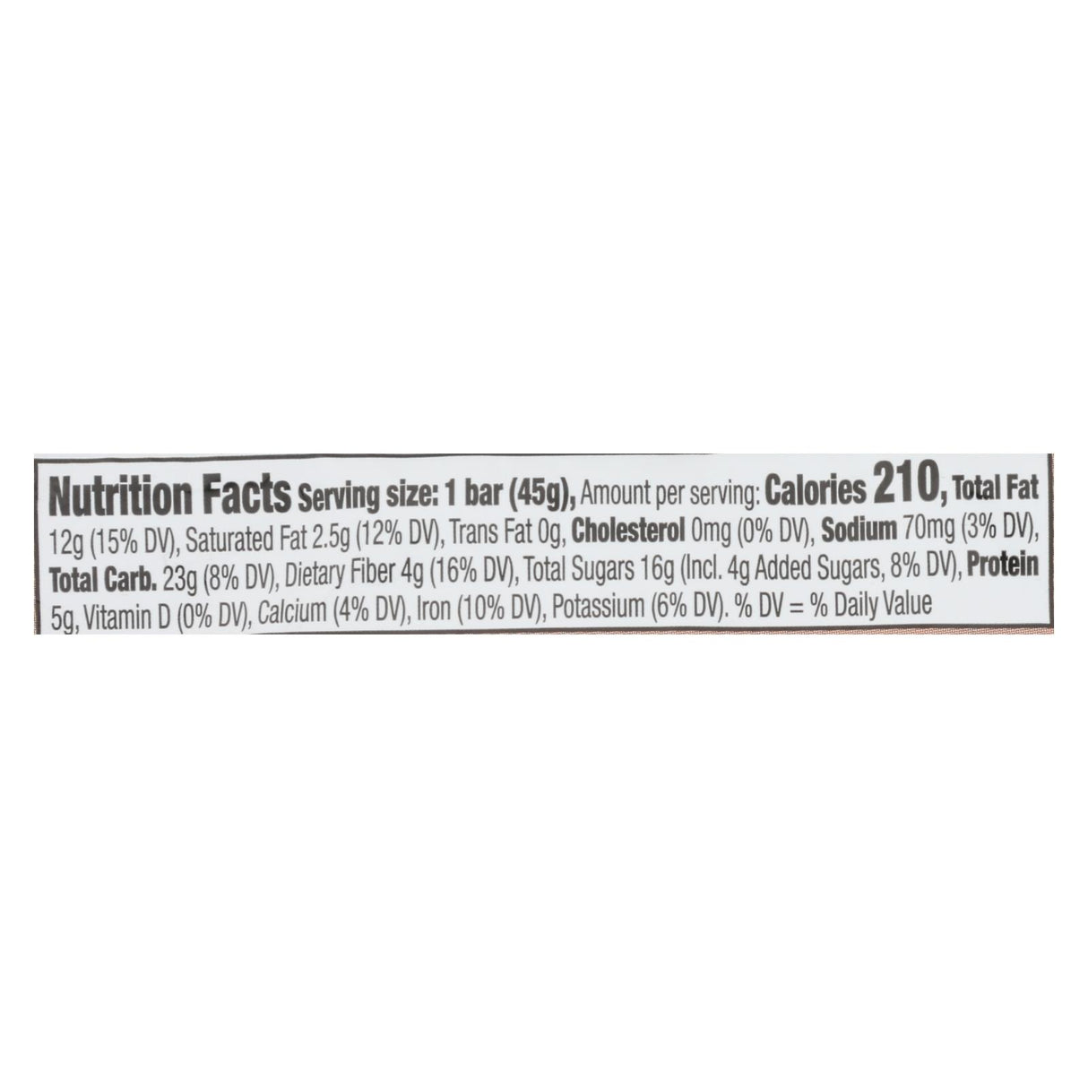 Larabar Original Fruit & Nut Bar - Almond Butter Chocolāte Chip (Pack of 16, 1.6 Oz.) - Cozy Farm