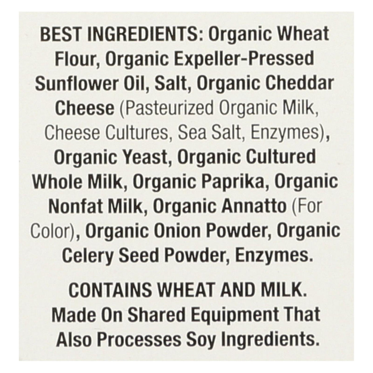 Annie's Homegrown Organic Cheddar Bunny Crackers (Pack of 6) - Cozy Farm