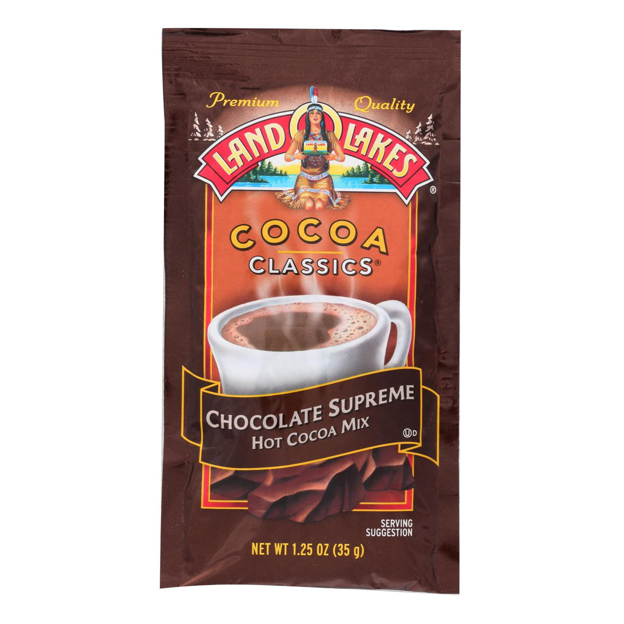 Land O'Lakes Cocoa Classic Mix Hot Cocoa (12 Pack - 1.25 Oz Pouches) - Cozy Farm