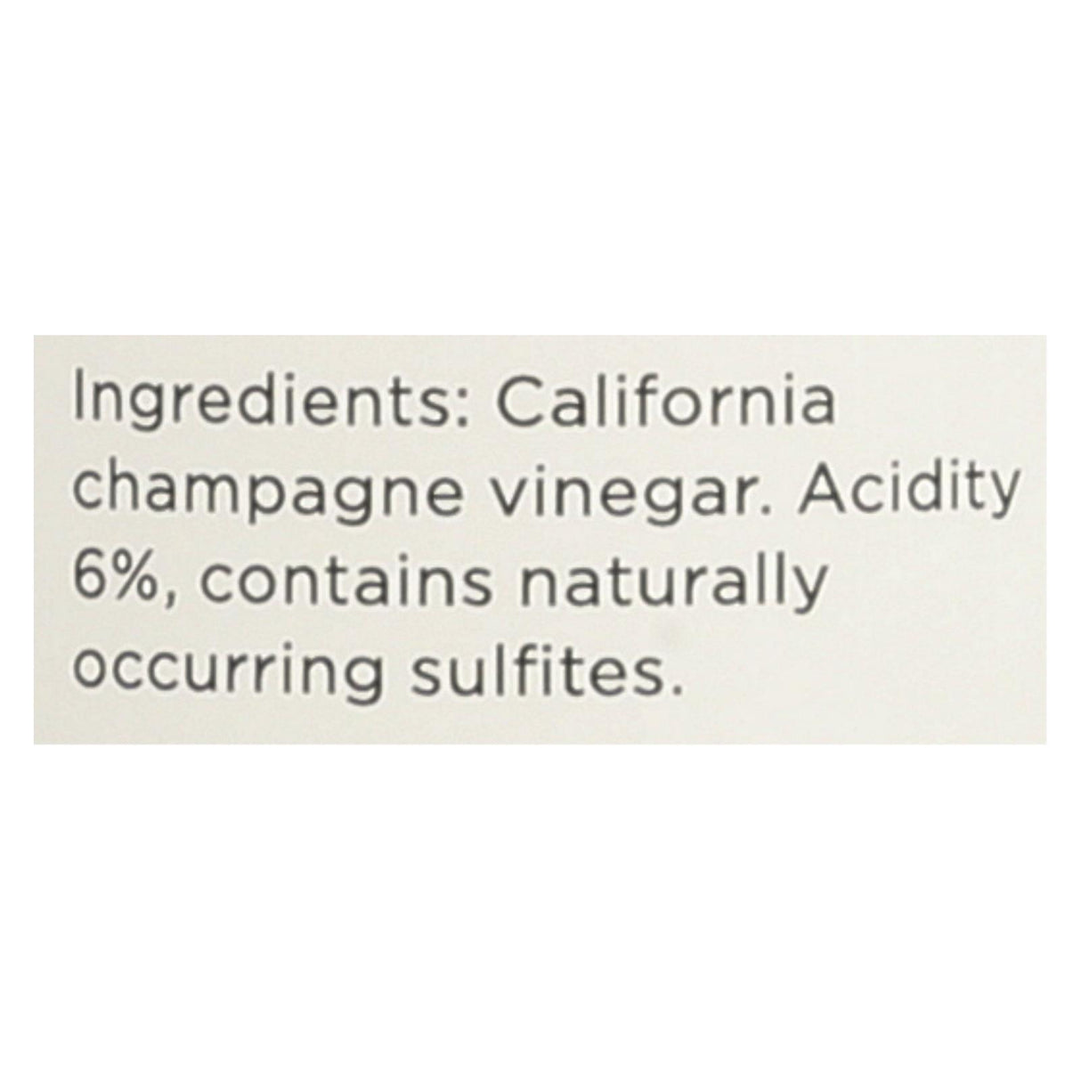 Olivia Olive Oil and Vinegar, Champagne, 6 x 10.1 Fl Oz Bottles - Cozy Farm